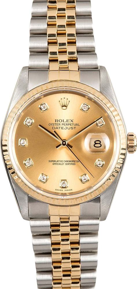 rolex chronograph two tone|rolex 36mm datejust two tone.